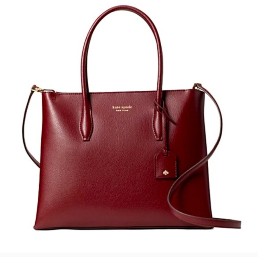 Kate Spade Eva Cherrywood Medium Top Zip Satchel (WKRU6113-610)  NWT